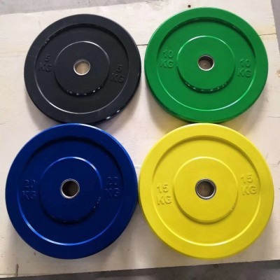 Popular PU Bumper plate with competitive price and colourful